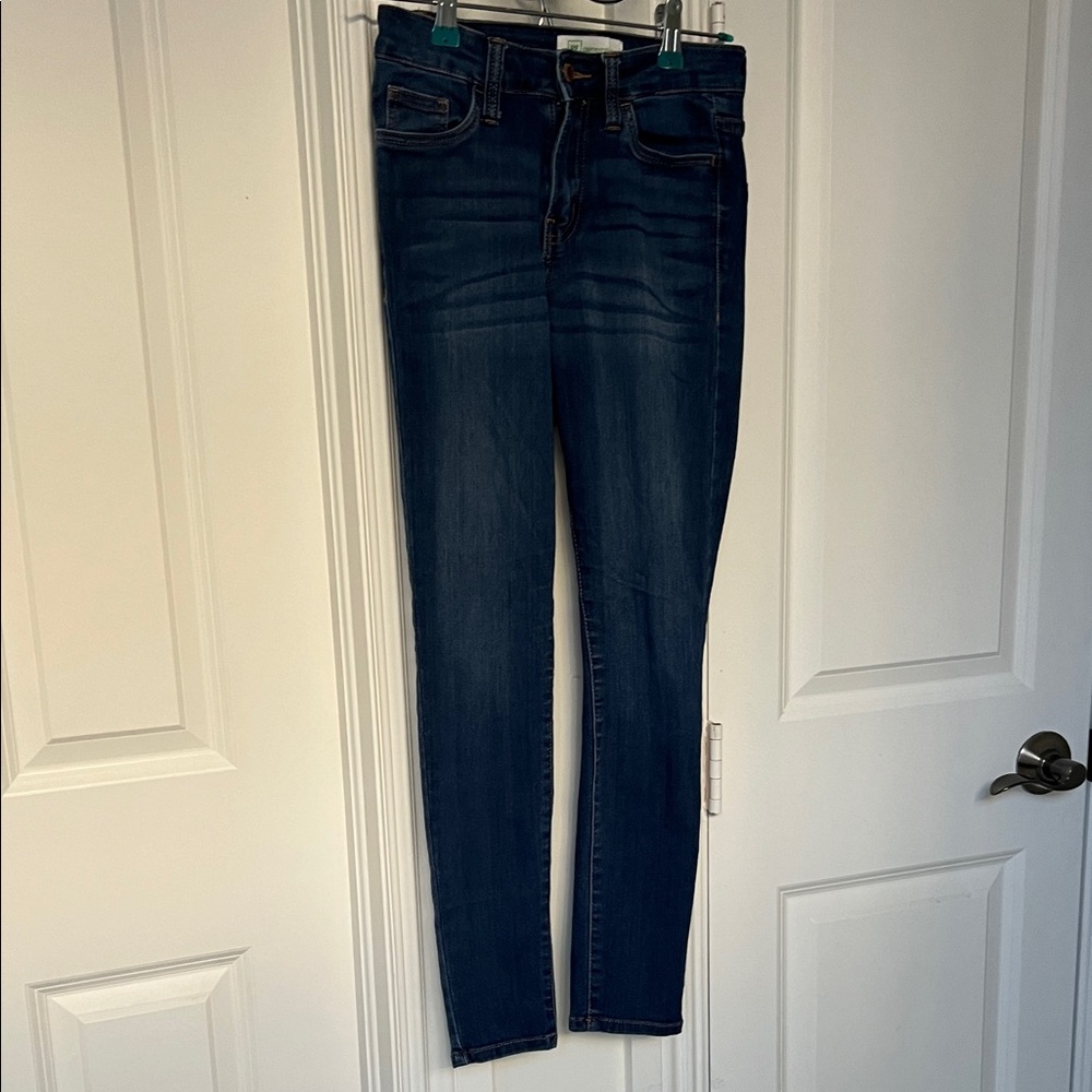Celebrity Pink Dark Blue Skinny Jeans